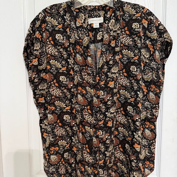Treasure and Bond Print Blouse - Picture 1 of 3
